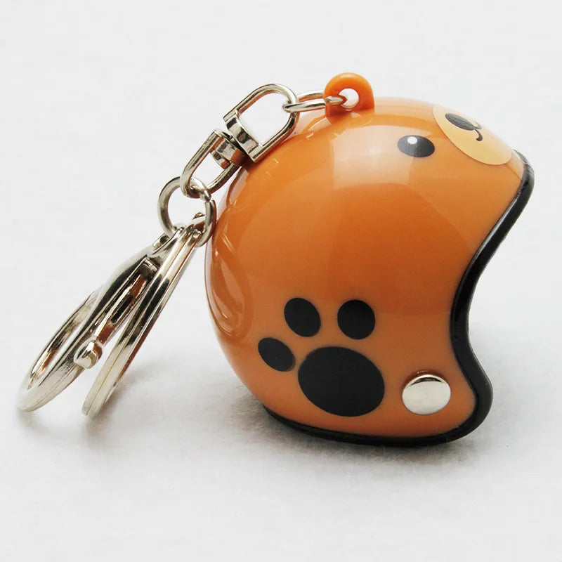 β Mini Helmet Keychain β Colorful Biker Style Charm ποΈ