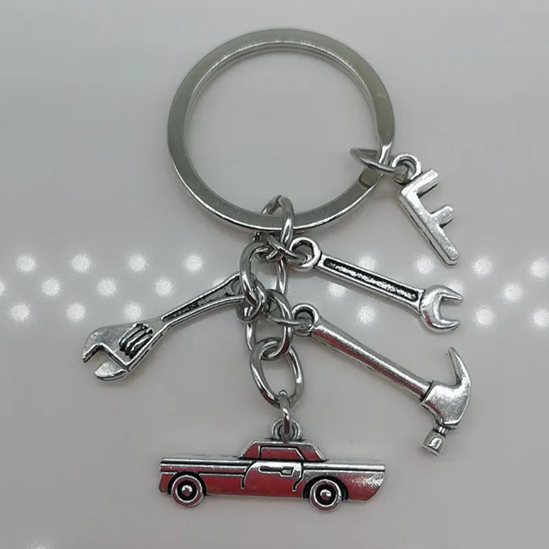 π οΈ Classic Car & Tools Keychain π§π