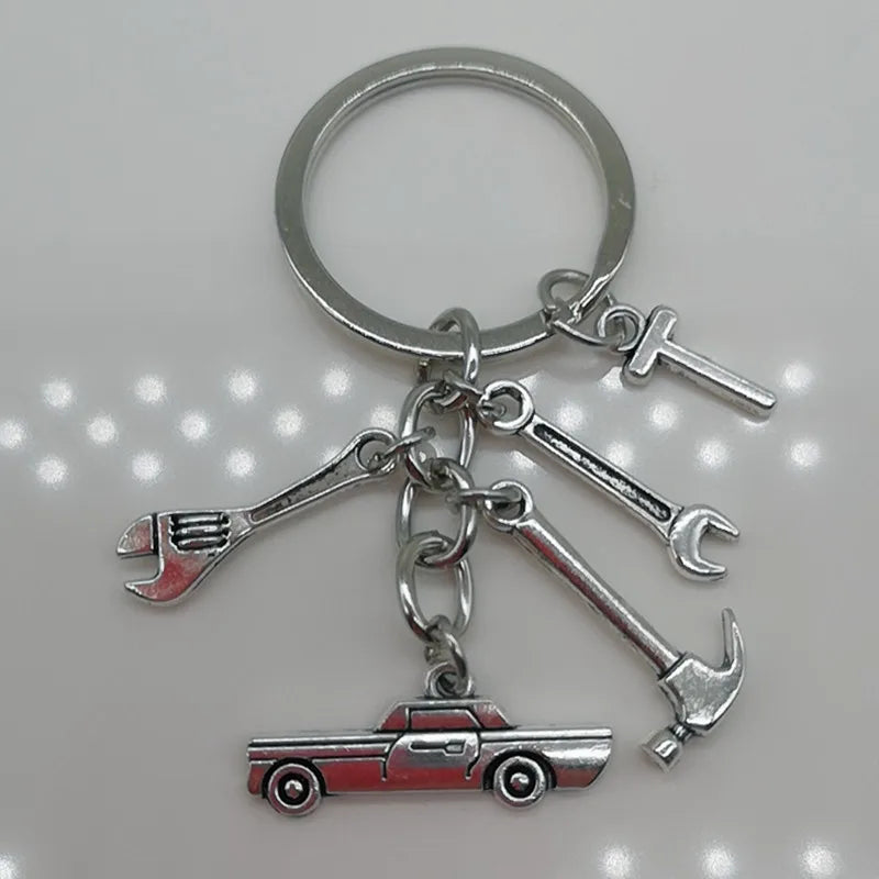 π οΈ Classic Car & Tools Keychain π§π