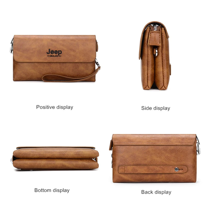 Jeep Buluo Executive Leather Purse