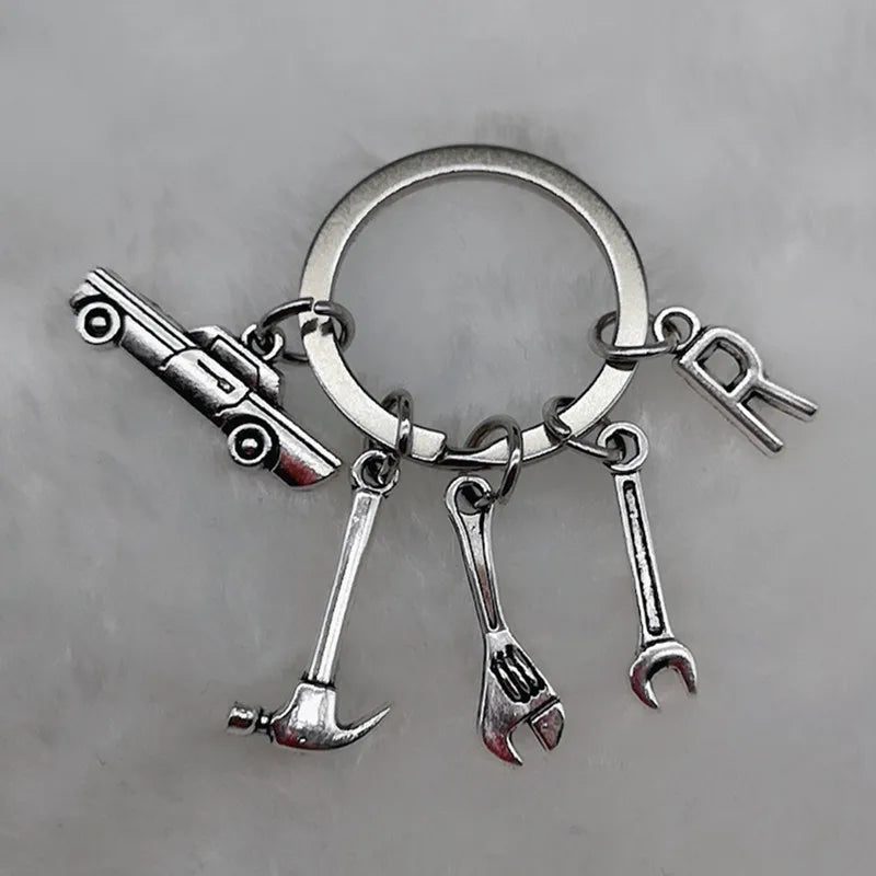 π οΈ Classic Car & Tools Keychain π§π