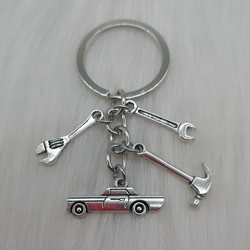 π οΈ Classic Car & Tools Keychain π§π