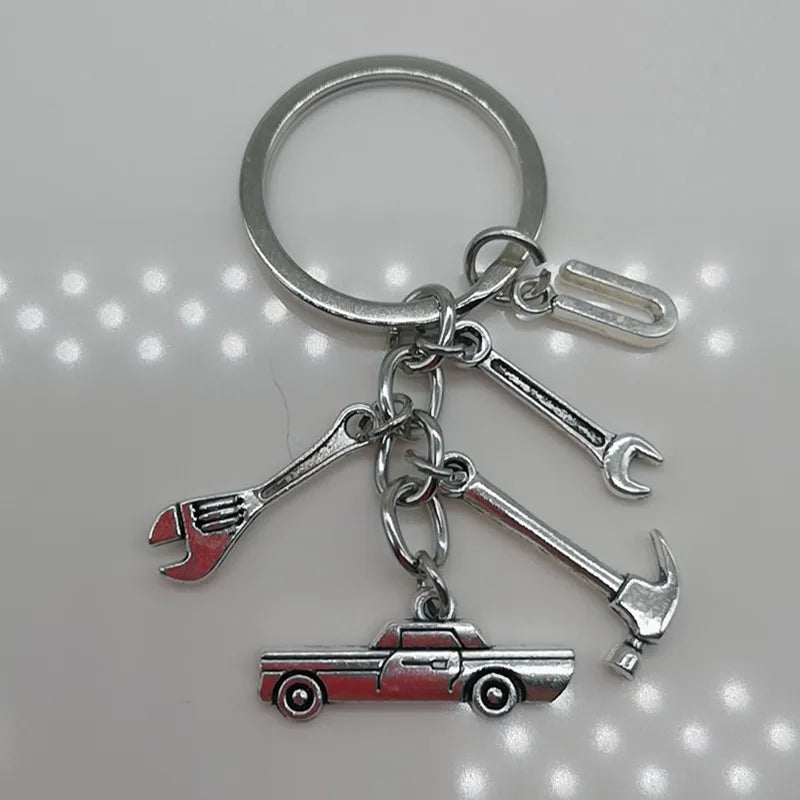 π οΈ Classic Car & Tools Keychain π§π