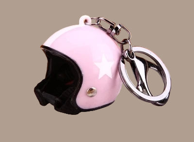 β Mini Helmet Keychain β Colorful Biker Style Charm ποΈ