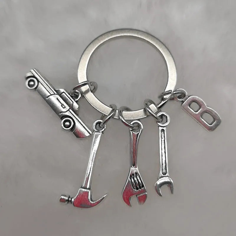 π οΈ Classic Car & Tools Keychain π§π