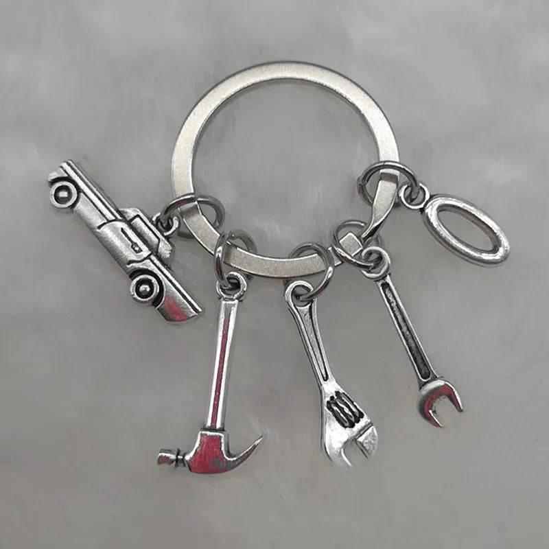 π οΈ Classic Car & Tools Keychain π§π