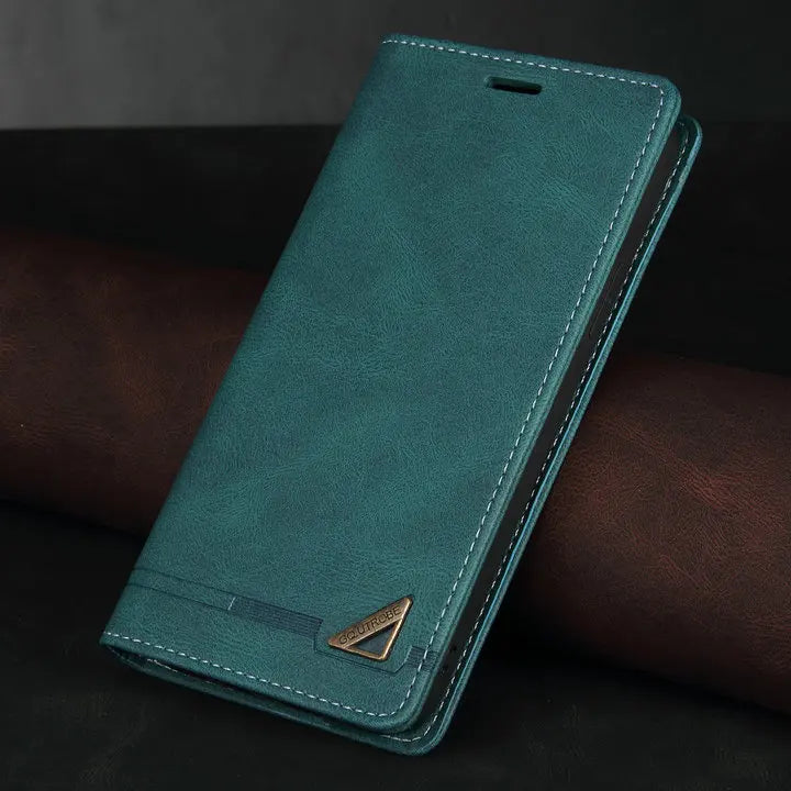 GuardianShield RFID Leather Wallet Case