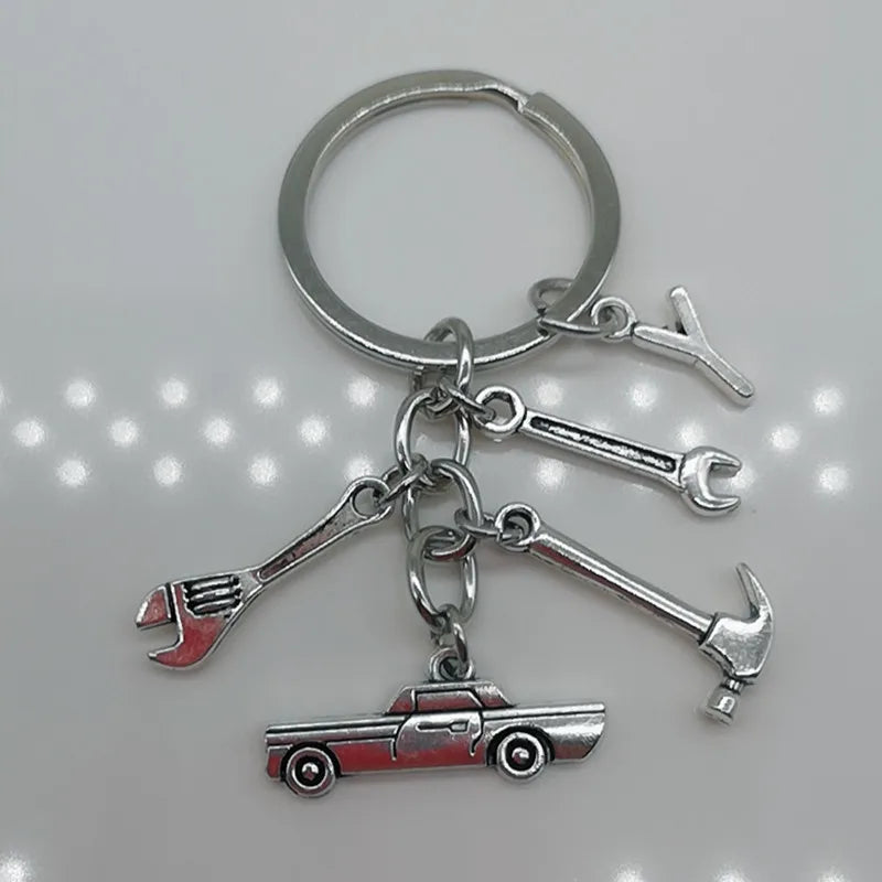 π οΈ Classic Car & Tools Keychain π§π