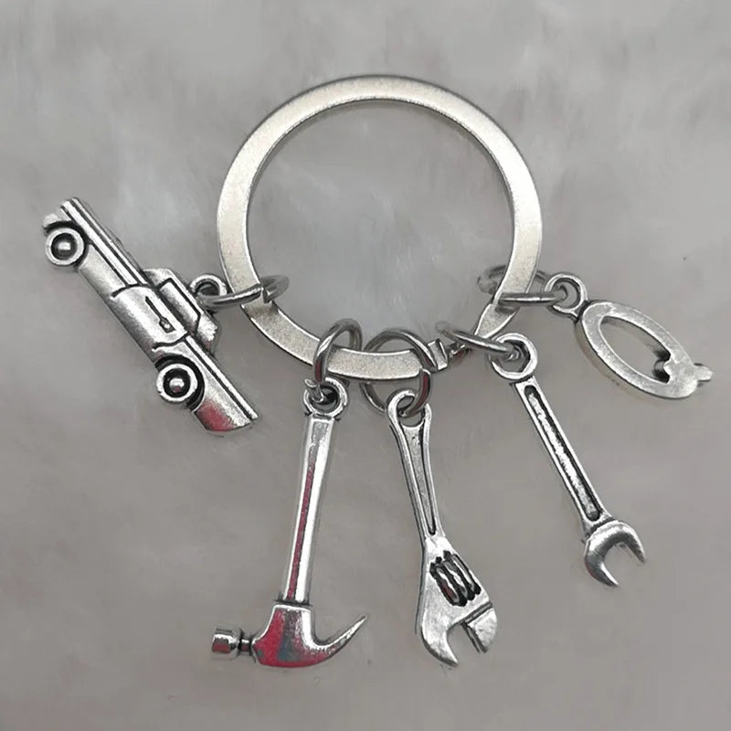 π οΈ Classic Car & Tools Keychain π§π