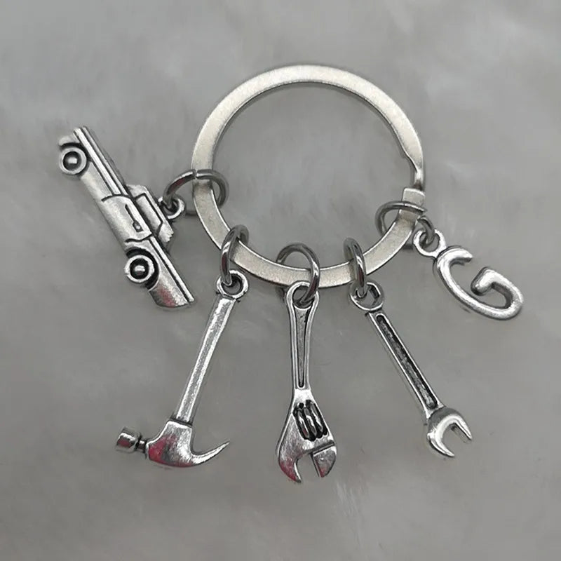 π οΈ Classic Car & Tools Keychain π§π