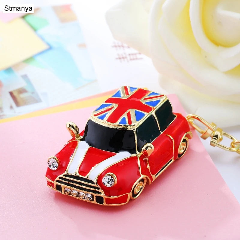 Luxe Mini Car Keychain