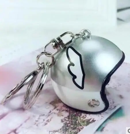 β Mini Helmet Keychain β Colorful Biker Style Charm ποΈ