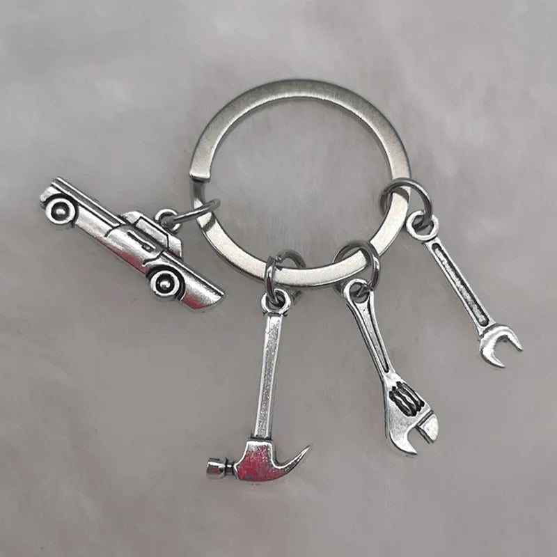 π οΈ Classic Car & Tools Keychain π§π
