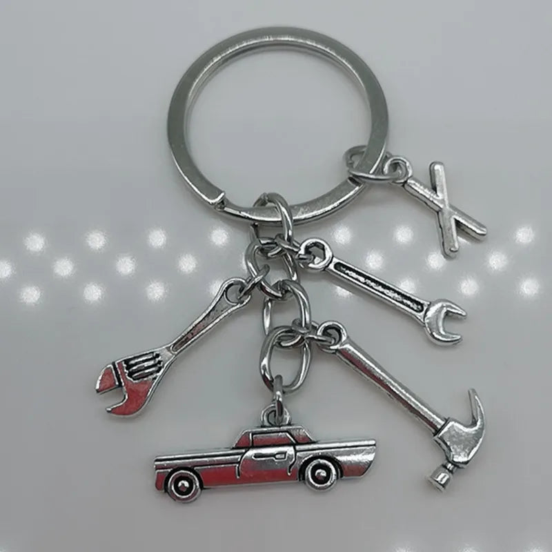 π οΈ Classic Car & Tools Keychain π§π