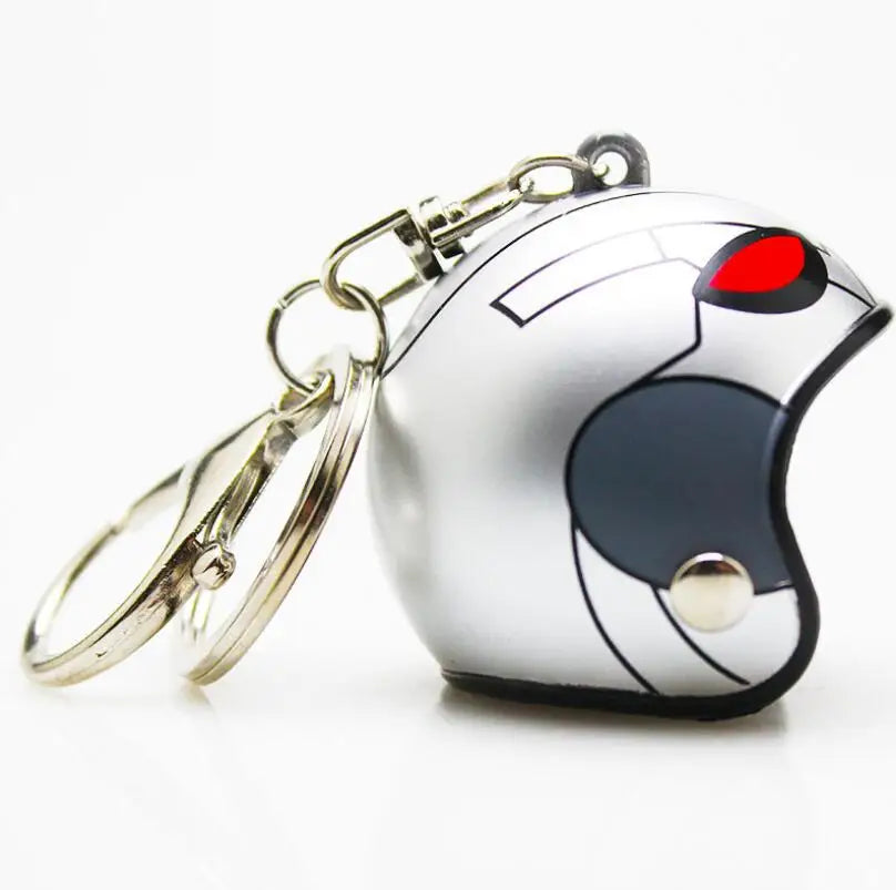 β Mini Helmet Keychain β Colorful Biker Style Charm ποΈ