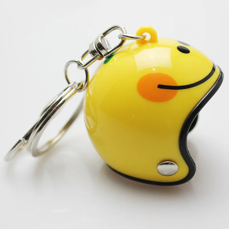 β Mini Helmet Keychain β Colorful Biker Style Charm ποΈ