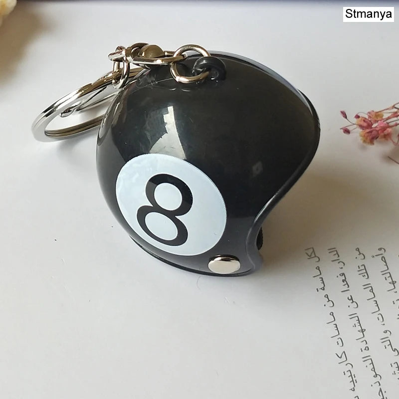 β Mini Helmet Keychain β Colorful Biker Style Charm ποΈ