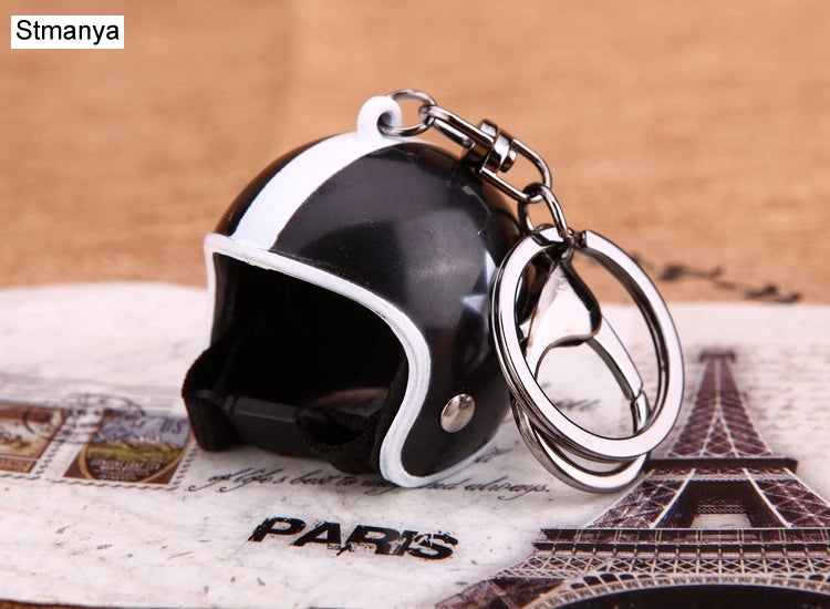 β Mini Helmet Keychain β Colorful Biker Style Charm ποΈ
