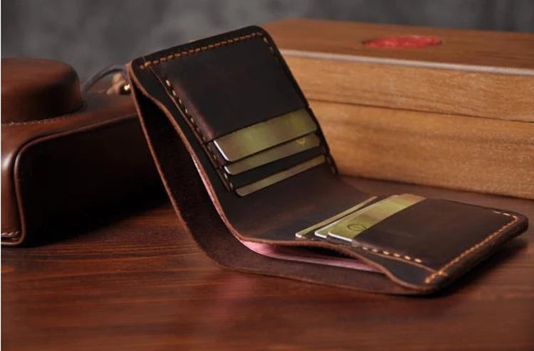 Heritage Handcrafted Leather Wallet – The Classic Gentleman