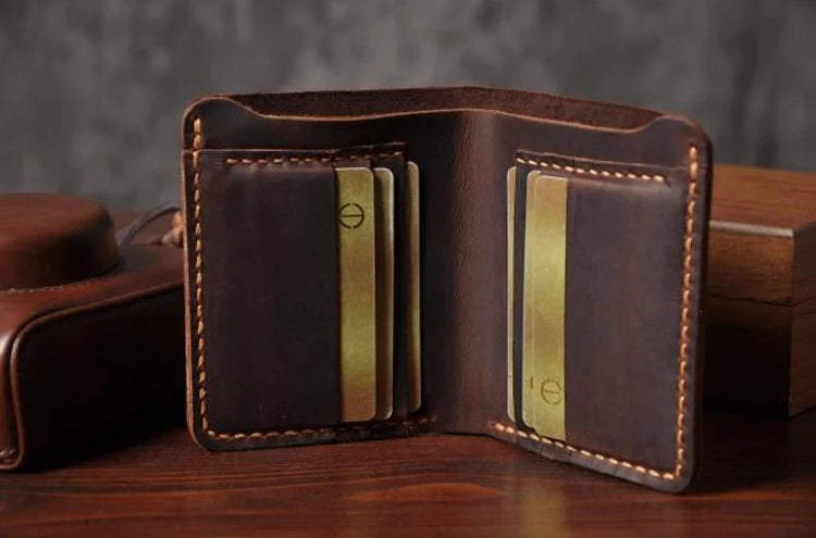 Heritage Handcrafted Leather Wallet – The Classic Gentleman