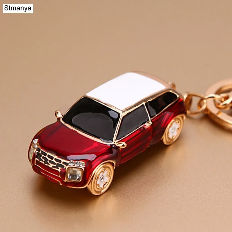 Luxe Mini Car Keychain