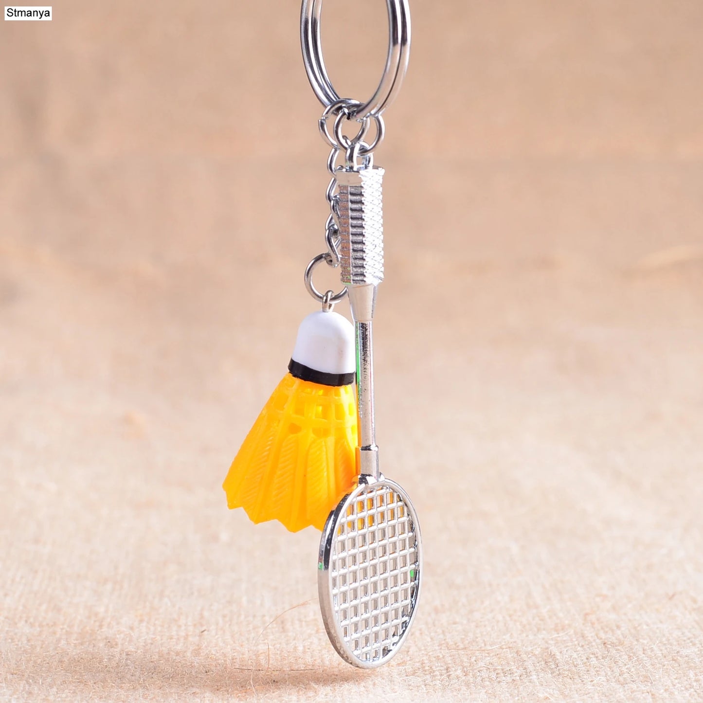 πΎ Mini Badminton & Tennis Keychain β Sporty Style On the Go! πΈ