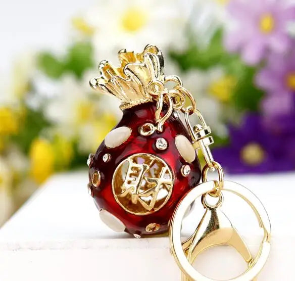 Luxe Mini Car Keychain