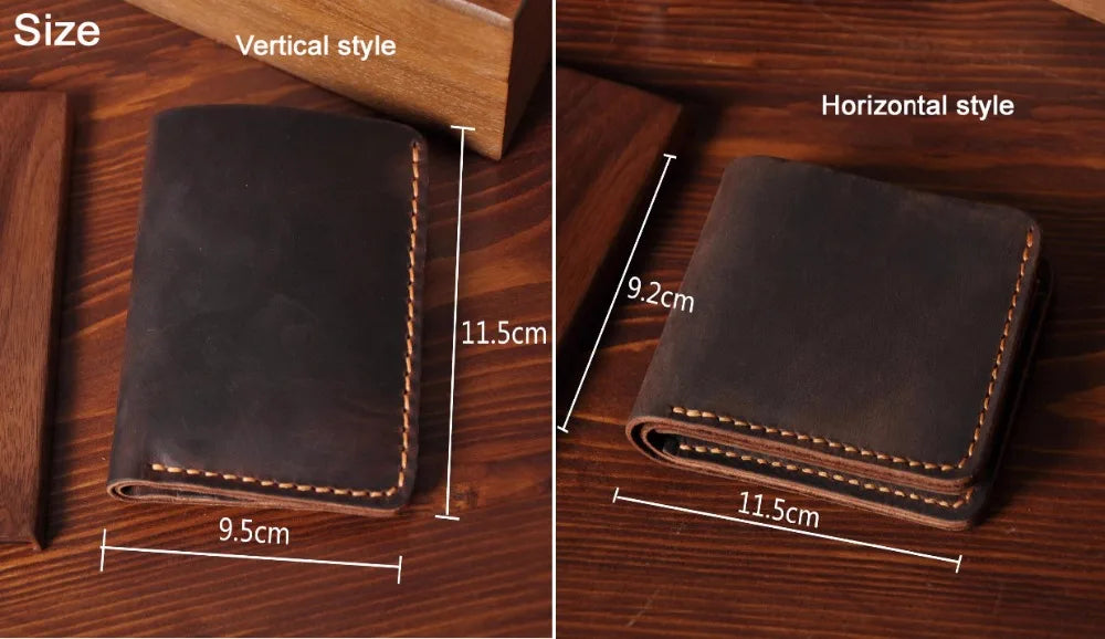 Heritage Handcrafted Leather Wallet – The Classic Gentleman