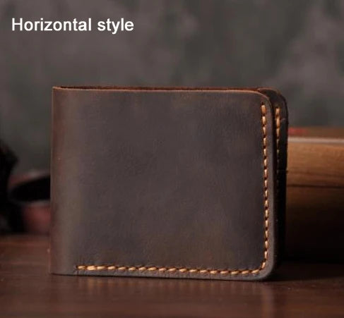 Heritage Handcrafted Leather Wallet – The Classic Gentleman