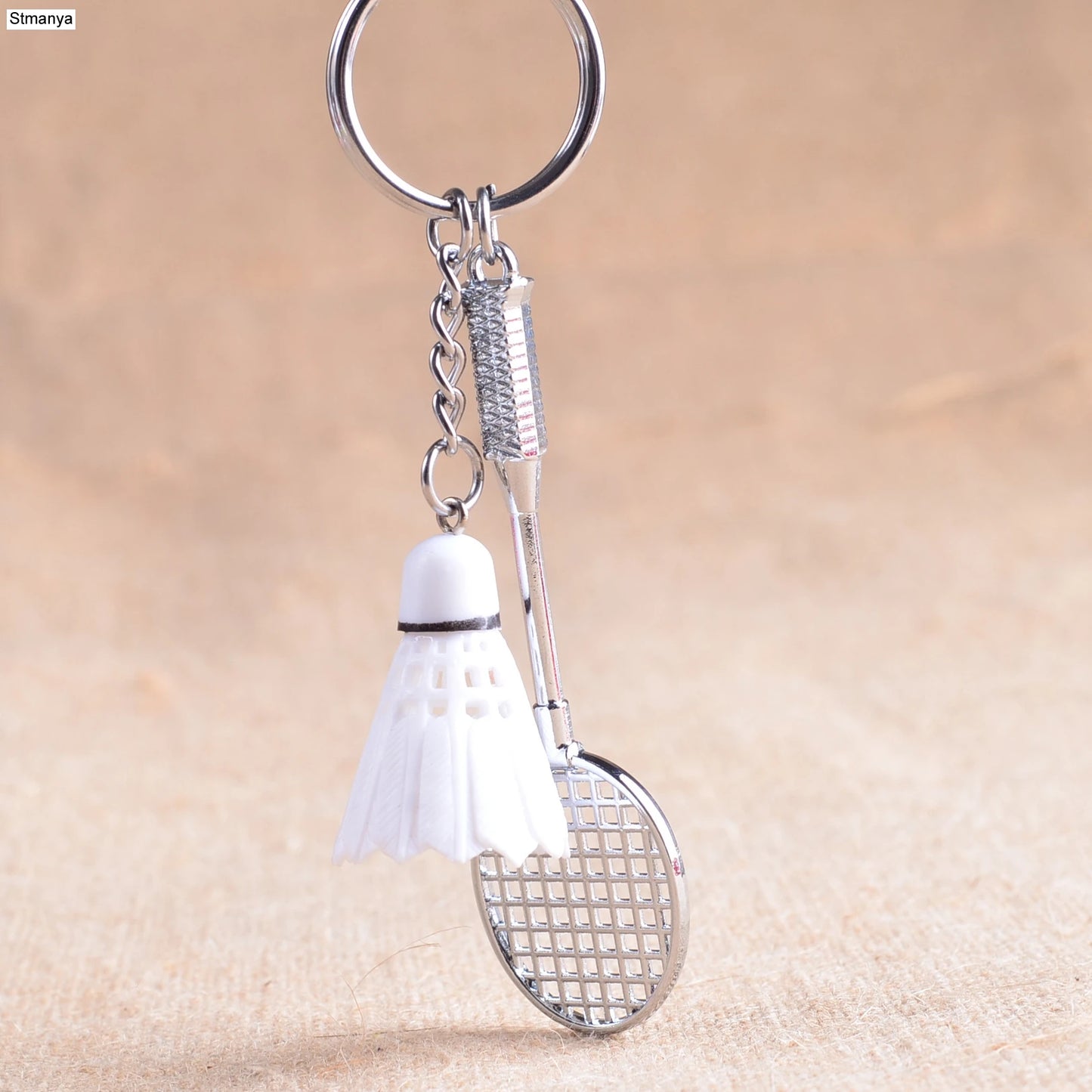 πΎ Mini Badminton & Tennis Keychain β Sporty Style On the Go! πΈ