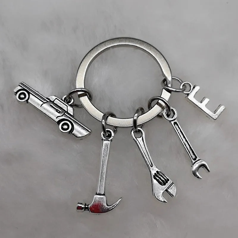 π οΈ Classic Car & Tools Keychain π§π
