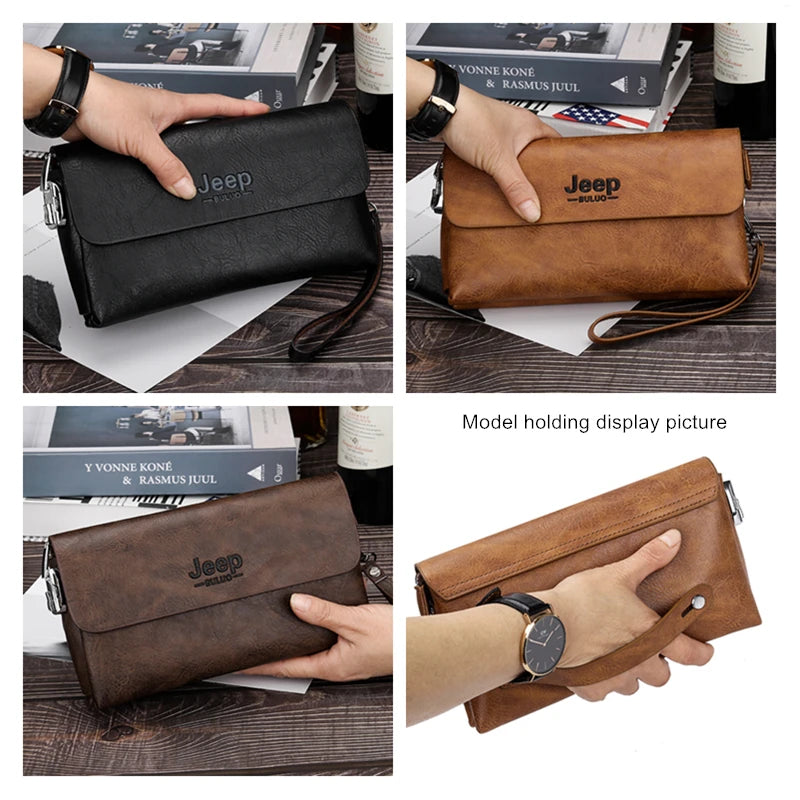 Jeep Buluo Executive Leather Purse