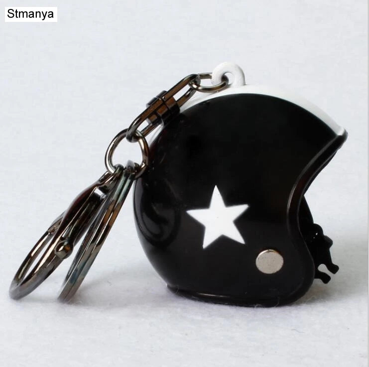 β Mini Helmet Keychain β Colorful Biker Style Charm ποΈ