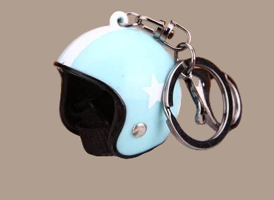 β Mini Helmet Keychain β Colorful Biker Style Charm ποΈ