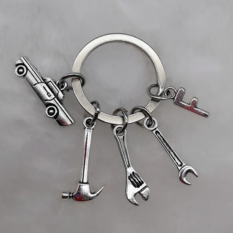 π οΈ Classic Car & Tools Keychain π§π