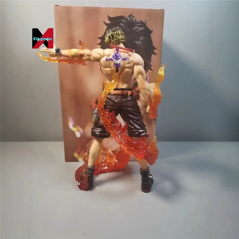 🧯🔥 “Fire Fist Ace” Anime Action Figure – One Piece Collectible Statue 🏴☠️✨