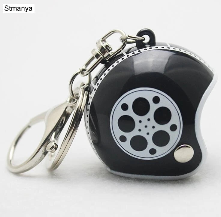 β Mini Helmet Keychain β Colorful Biker Style Charm ποΈ