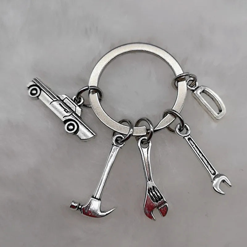 π οΈ Classic Car & Tools Keychain π§π