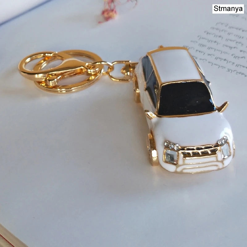 Luxe Mini Car Keychain