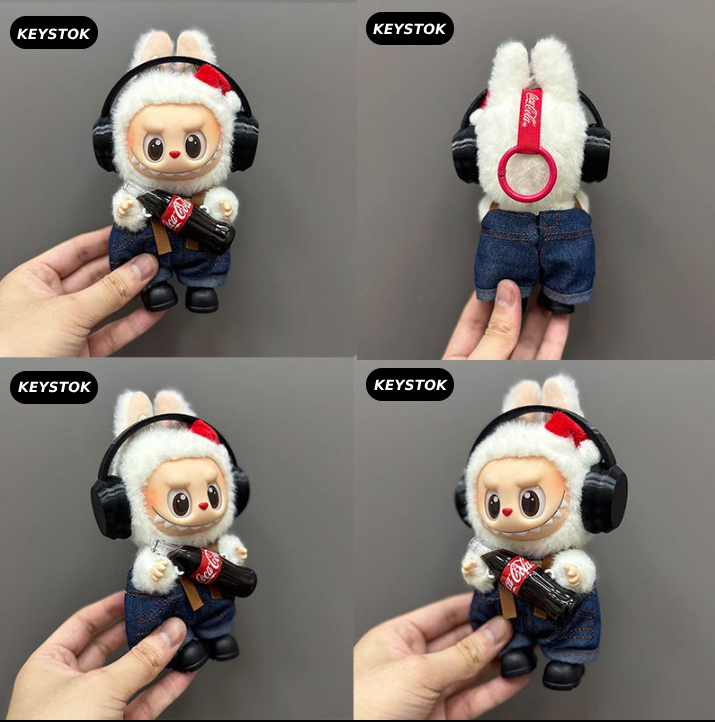 π§ AMU Piggy x Coca-Cola Plush Keychain Doll