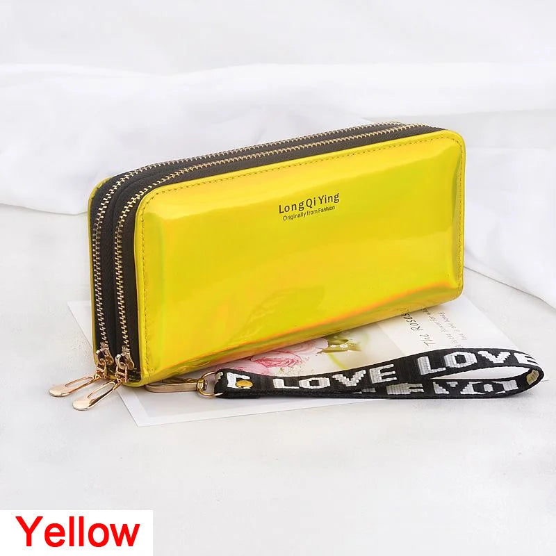 πΈ Elegant Long Zipper Clutch Wallet for Women
