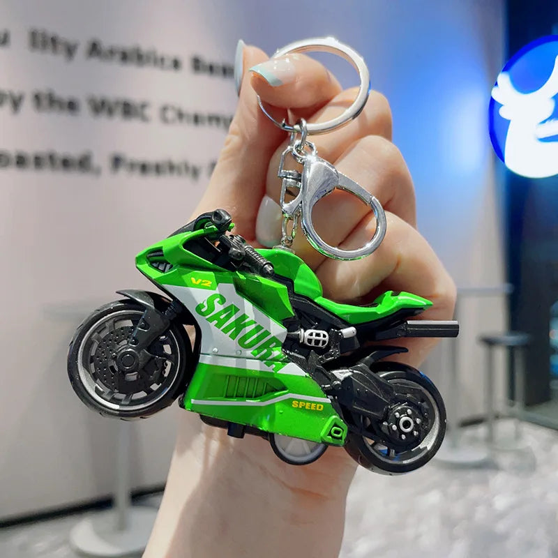 MotoRacer Elite Keychain