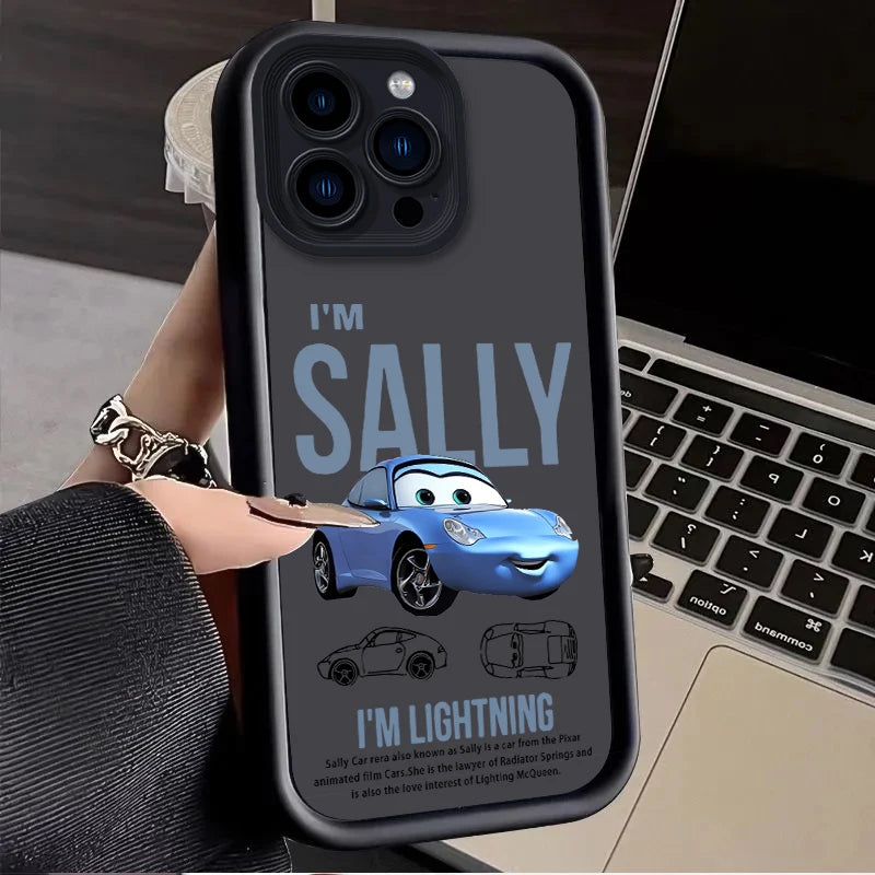 Lightning McQueen & Sally iPhone Case ā Speed Meets Style! ā”š±