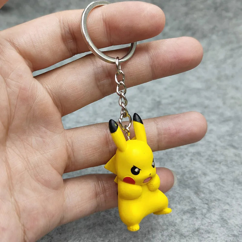 🔥 Pokémon Keychain Set – Gotta Catch ‘Em All! ⚡🧡