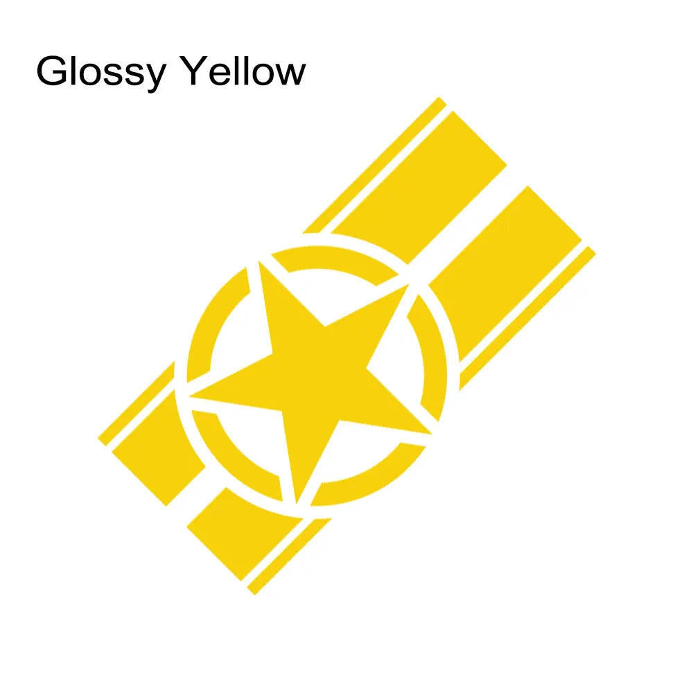 Jeep Hood Star Decal