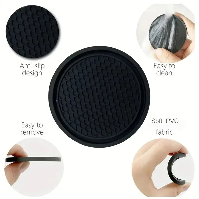 Universal Anti-Slip Car Cup Holder Coasters