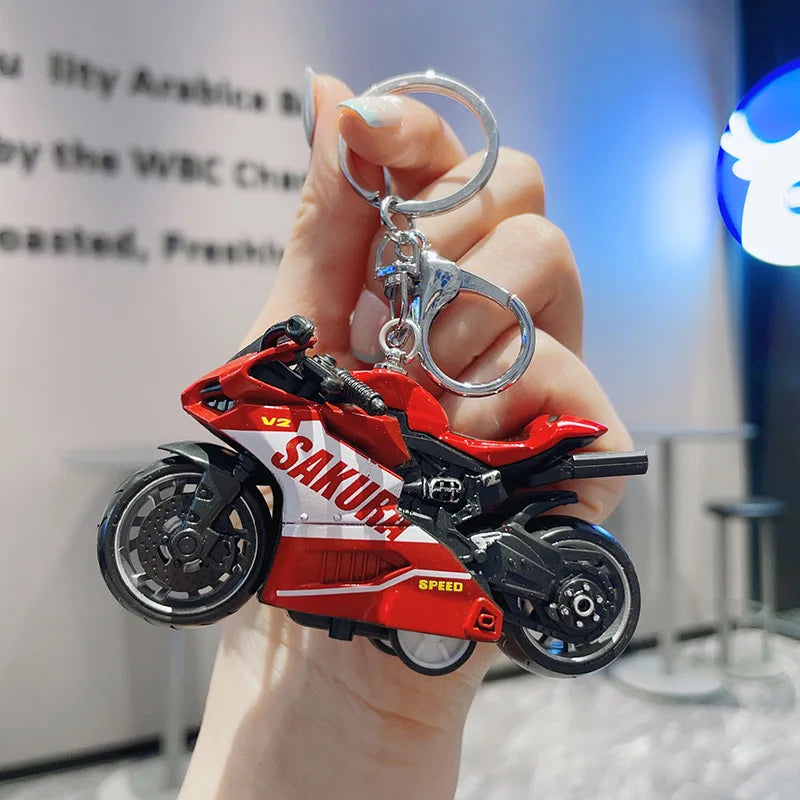 MotoRacer Elite Keychain