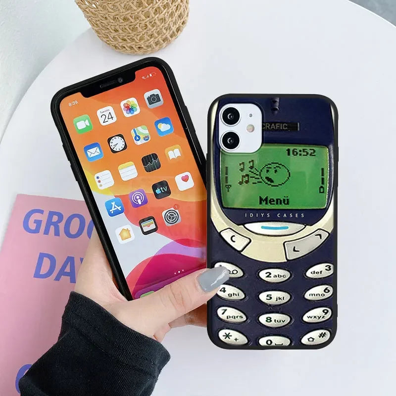 π± Retro Cell Phone Style iPhone Case β Classic Mobile Series