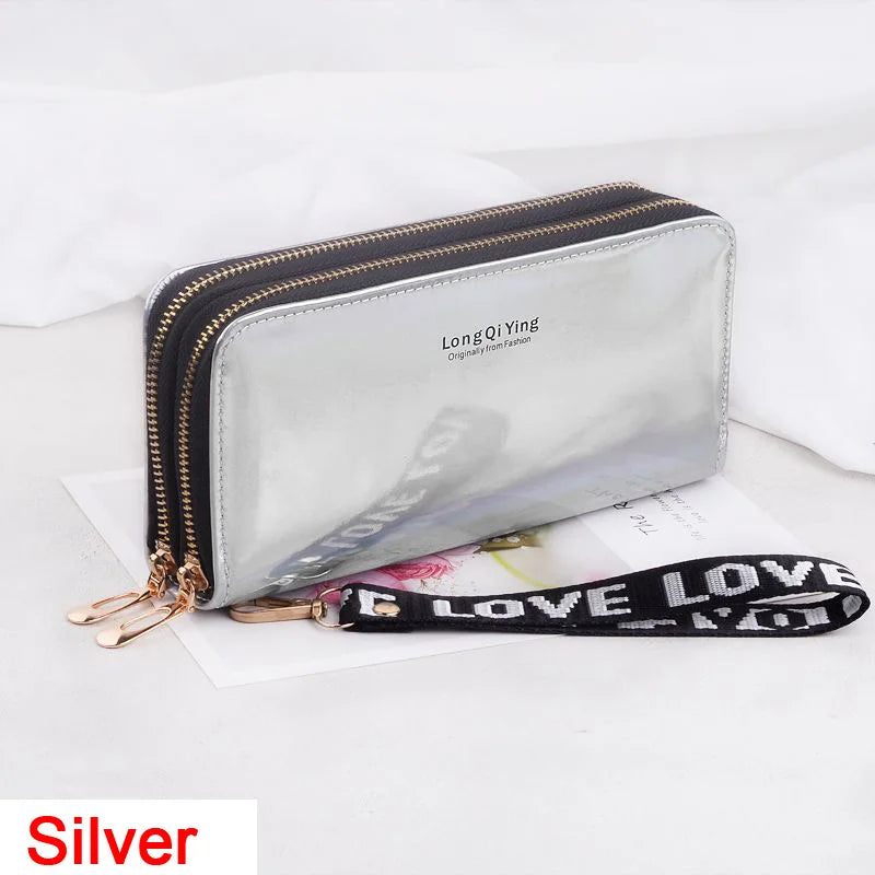 πΈ Elegant Long Zipper Clutch Wallet for Women