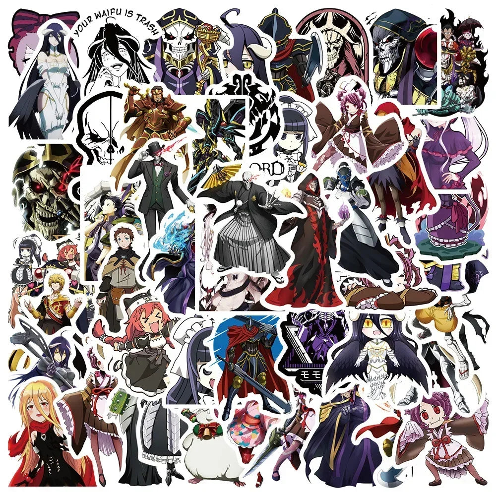 ๐โจ Mega Anime & Gaming Sticker Bundle โ 50pcs โจ๐